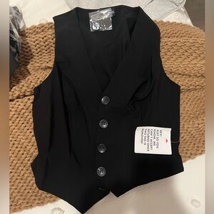 Brand new black vest